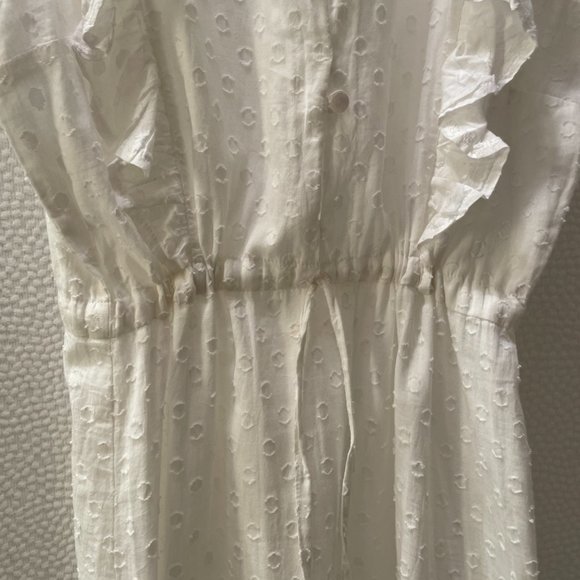 Tiered, Linen Summer Dress - Picture 5 of 5